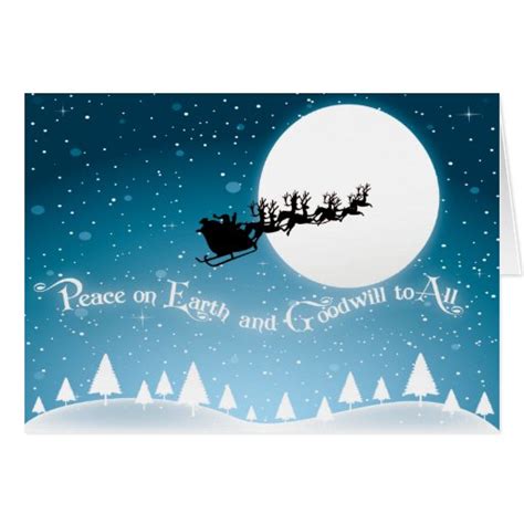 Peace On Earth Christmas Cards Zazzle