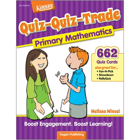 Kagan Publishing Ka Bqqpm Quiz Quiz Trade Primary Math Grades K 2