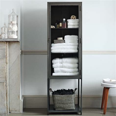 Same day delivery 7 days a week £3.95, or fast store collection. Tall Industrial Metal Bath Cabinet - Modern - Bathroom ...