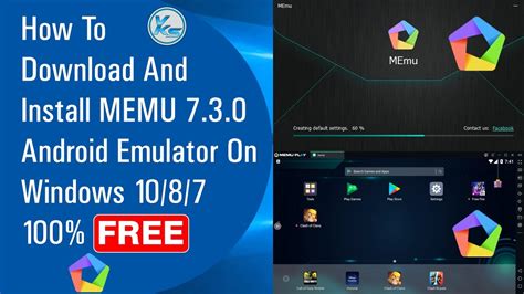 How To Download And Install Memu Android Emulator On Windows Free Jan