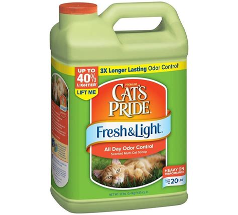 Toppings, creams & culinary solutions. Cat's Pride Fresh and Light All Day Odor Control Cat ...