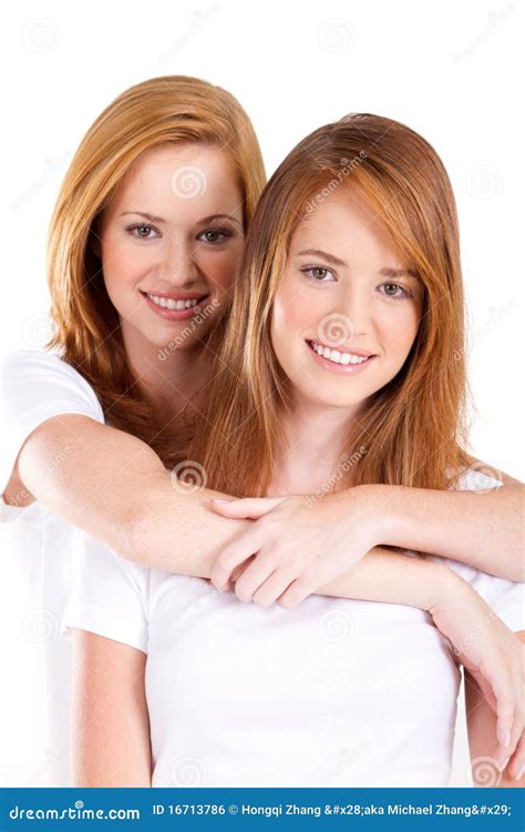 Twin Sisters Stock Photo Image Of Females Happiness 16713786