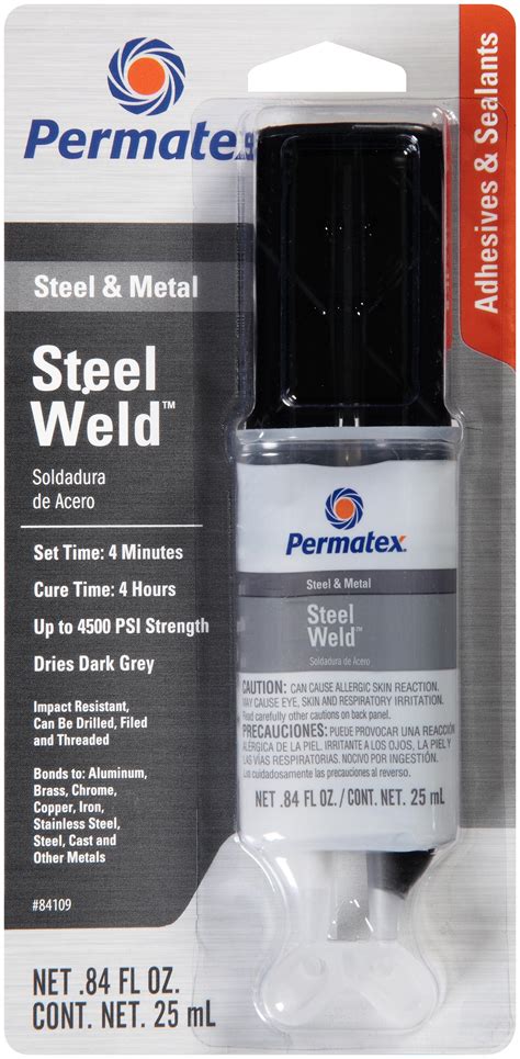 Permatex 84109 Permapoxy 4 Minute Multi Metal