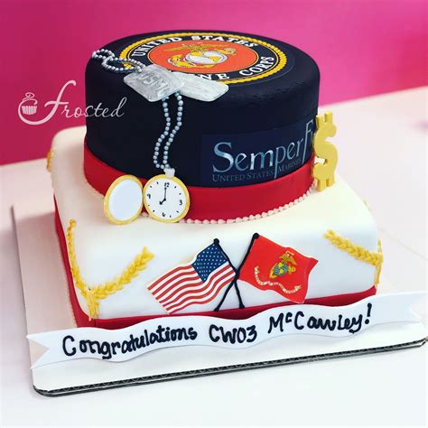 Shop now for quality frozen desserts and sorbets, made with fresh ingredients, shipped right to your door! Marine Corps Retirement Cake | Retirement cakes, Military cake, Marine corps retirement