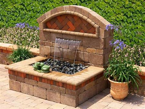 Making Diy Wall Fountain Water Fountains Outdoor Fountains Outdoor
