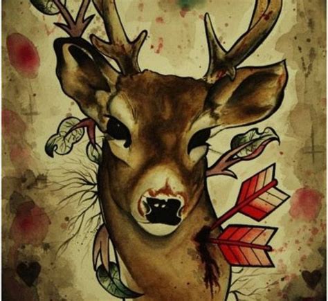 Best Deer Tattoo Designs Our Top 10asdasda Deer Hunting Tattoos Deer