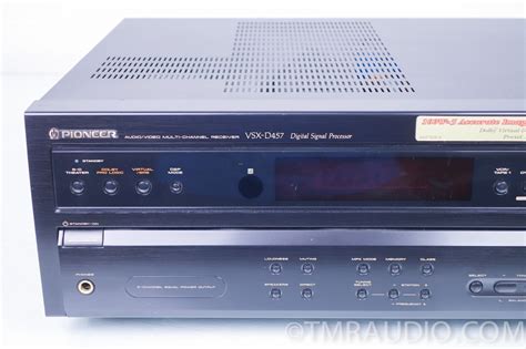 Pioneer Vsx D457 Home Theater Receiver The Music Room