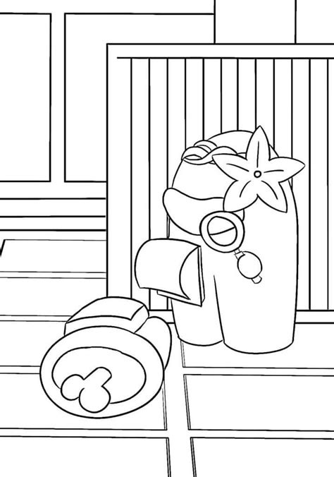 Among Us 18 Coloring Page - Free Printable Coloring Pages for Kids