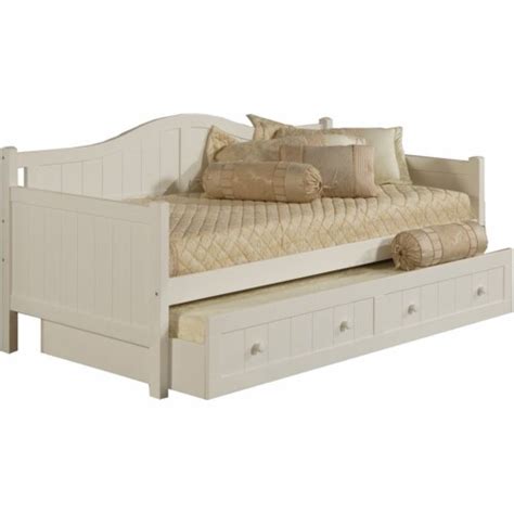 Hillsdale Staci Wood Daybed In White Finish With Trundle 1 Kroger