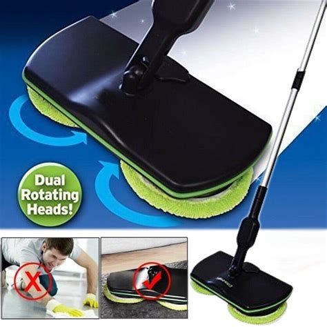 Electric Mop Rechargeable Floor Cleaner Scrubber Polisher