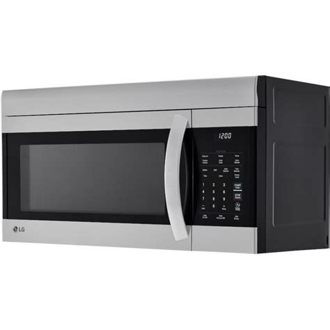 Select the unit, press and hold the stop/clear button for 3 seconds, then you'll see loc appears on the display and … LG LMV1764ST 30 Inch Over the Range 1000W Microwave Oven with 1.7 Cu. Ft. Capacity, 300 CFM ...