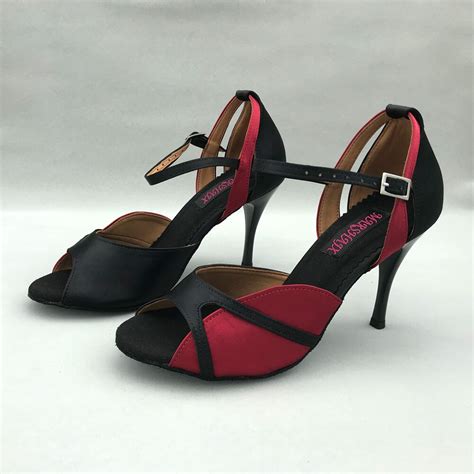 9cm Heel Sexy Elegant Latin Dance Shoes For Women Salsa Shoes Comfortable Shoes Ms6236bgd Low