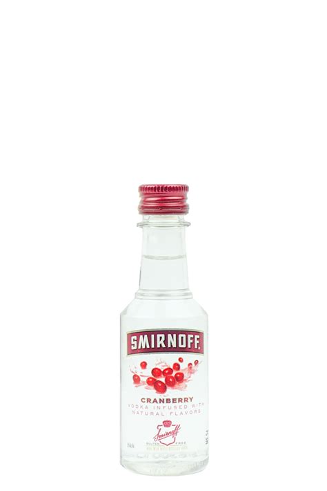 Smirnoff Cranberry Vodka 5cl Vip Bottles
