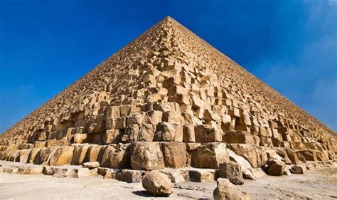 egypt breakthrough great pyramid s missing blocks pinpointed during ancient monument work
