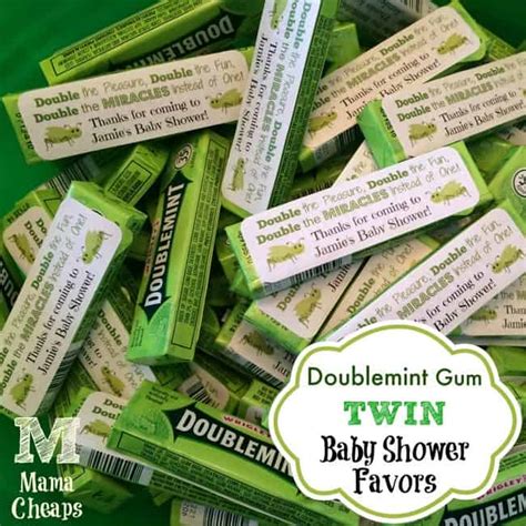 We did not find results for: Doublemint Gum TWIN Baby Shower Favors + FREE Printable ...