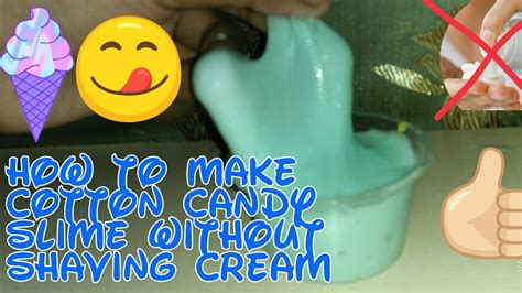 How To Make Cotton Candy Slime Without Shaving Cream 💕 Super Fluffy 😍