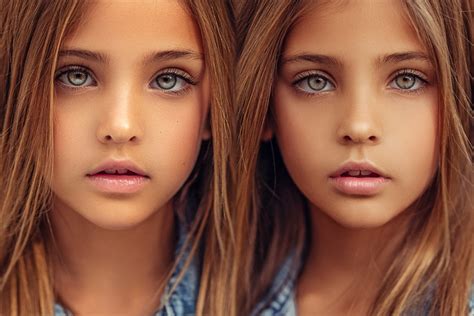 Double Take The Most Beautiful Twins In The World