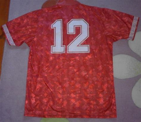 Hungary retro football shirt puskas w.c. Hungary Home football shirt 1991 - 1992.