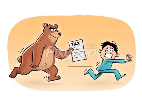 Tax Evasion And Tax Avoidance Cartoon Clipart In 2022 Cartoon Clip