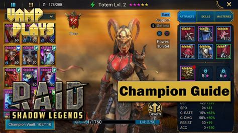 RAID Shadow Legends Totem Champion Guide YouTube