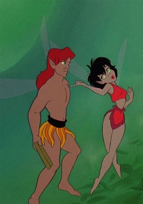 Pips And Crysta From Ferngully 20th Century Fox Non Disney Princesses Animation Film