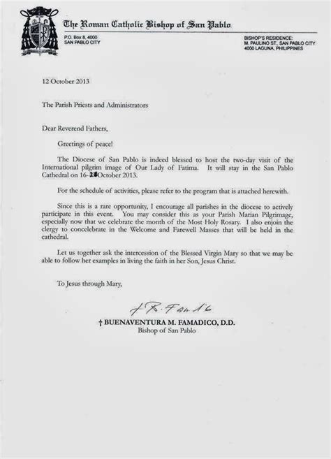 7 free letterhead templates examples lucidpress. Visit of the international pilgrim image of the Our Lady ...