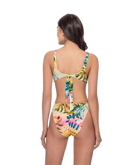 Womens PQ Swim Bikinis Oasis Reversible Drew Knot Top FINAL SALE SafonykDaryna