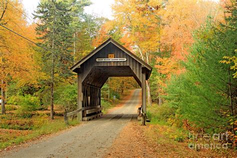 Swamp Meadow Covered Bridge Photograph By Jim Beckwith