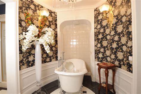 22 Floral Bathroom Designs Decorating Ideas Design Trends Premium