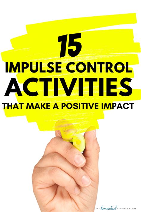 Impulse Control Activities For Kids And What Wont Work
