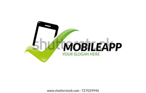 Mobile App Logo Stock Vector Royalty Free 727029946 Shutterstock