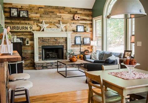 15 Homey Rustic Living Room Designs Home Design Lover