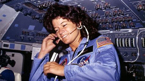 Sally K Ride Becomes First American Woman In Space 40 Years Ago This