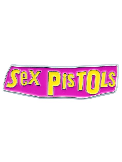 Sex Pistols Badge En Métal Logo 37 Cm Rakuten