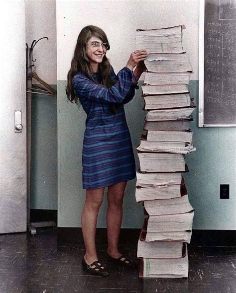 Margaret Hamilton Nasas Lead Software Engineer For The Apollo