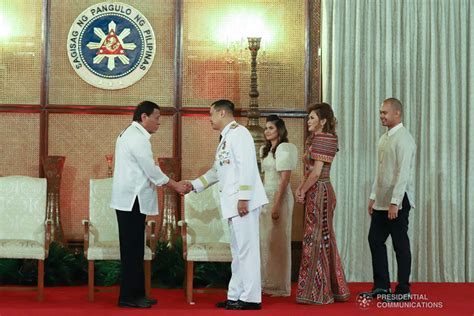 The goal of the article is neither to evaluate the quality of duterte's presidential. President Rodrigo Roa Duterte congratulates one of the ...