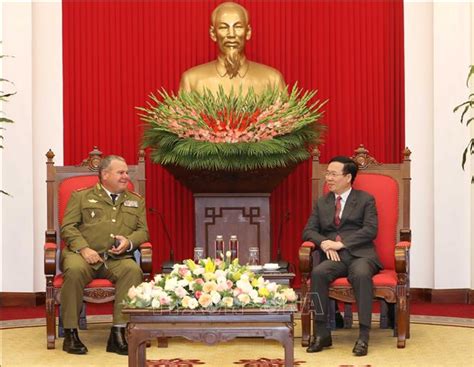 Party Official Vietnam Attaches Importance To Ties With Cuba Vna