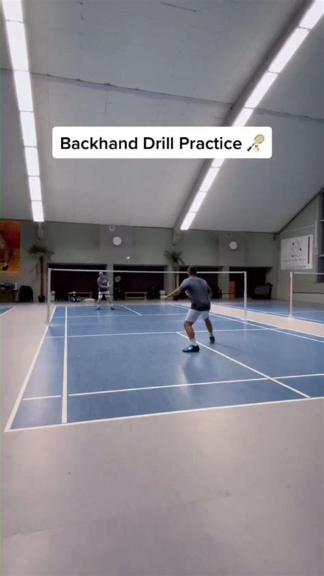 Badminton Serving Drills Backhand Drill Practice