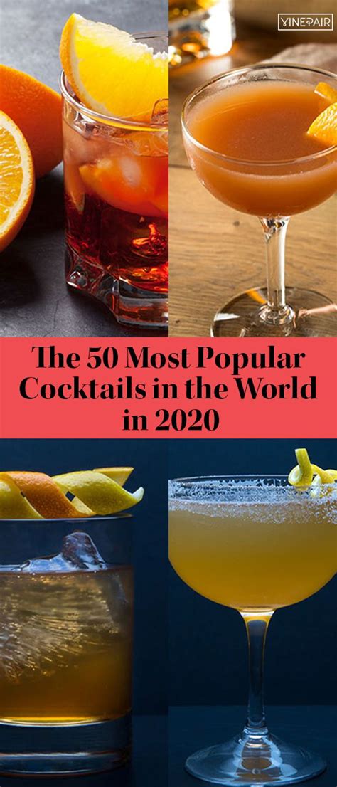 The 50 Most Popular Cocktails In The World Updated 2022 Artofit