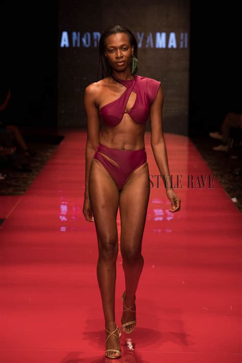 Vibrant Colours Make Up Andrea Iyamah Aw18 Swimwear Collection