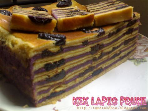 Kek lapis sarawak (by dendot united). Yuslindhia Zamani: Kek Lapis Prune