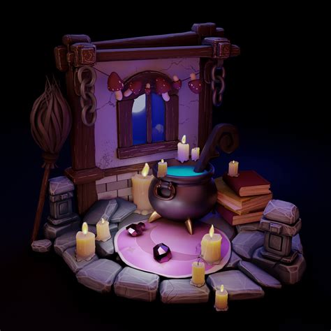 Artstation Witch Cauldron