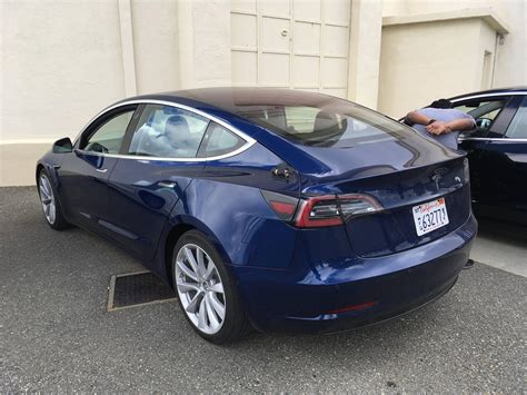 If you charge overnight at home, you. Tesla Model 3 User Interface Photographed While ...