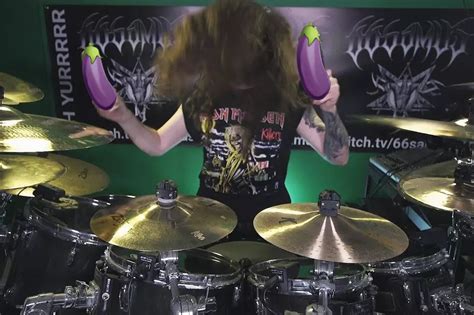 nsfw the ac dc back in black dildo drum cover