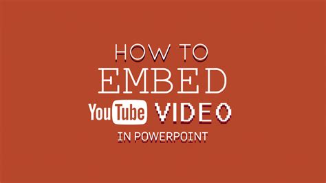 How To Embed Youtube Videos In Powerpoint Presentations Quick Guide