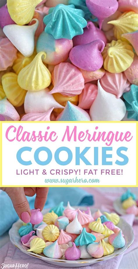Meringue Cookie Recipe Meringue Desserts Meringue Cake K Stliche