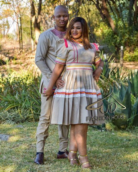 Clipkulture Modern Sepedi Attire For Couples In Sepedi Traditional Dresses South