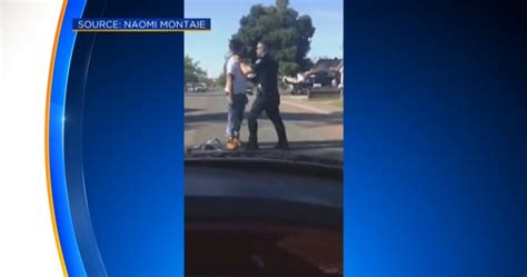 Police Officer Caught On Camera Punching Jaywalker In Face National Globalnewsca