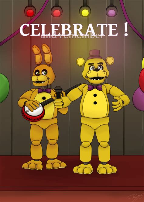 Fnaf Celebrate And Remember By Niutellat On Deviantart