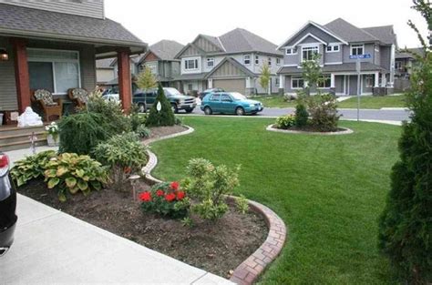 House Hardscaping Front Yard Easy Brick Landscaping Ideas For Backyar